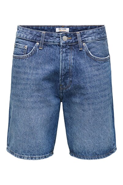 Only & Sons Jeans-Shorts ONSEDGE Gerade geschnitten Shorts
