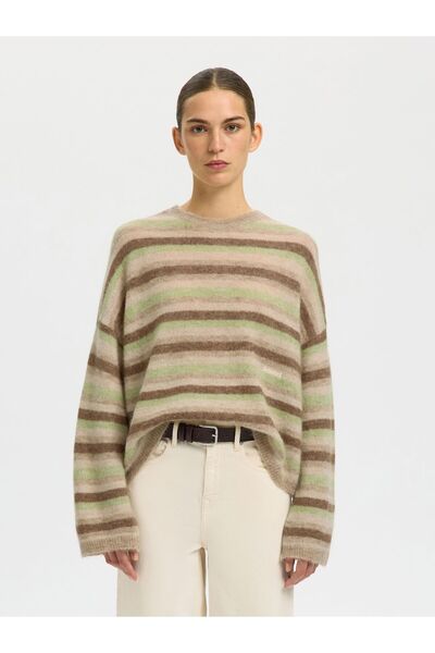 SELECTED Strickpullover Wollmix