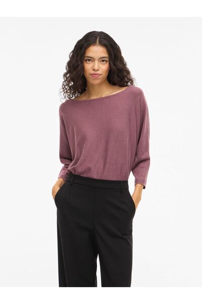 VILA Strickoberteil VIMALU 3/4-Arm