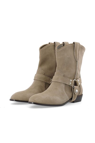 Bianco Wildlederstiefelette BIALENE