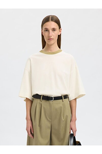 SELECTED Oversized T-Shirt Baumwoll