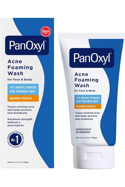 Generic Max Strength 10% Benzoyl Peroxide Acne Foaming Wash, 5.5 oz
