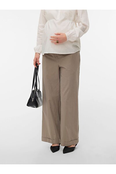 Mama Licious Hose mit weitem Beinschnitt Weiter Beinschnitt Mittlere Taille S...