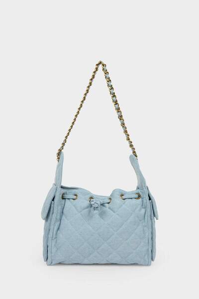 DeFacto Kadın Süet Omuz Çantası G7671AXNS