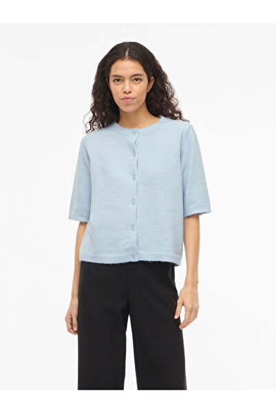 VILA Strickjacke VILIGA Kurzarm