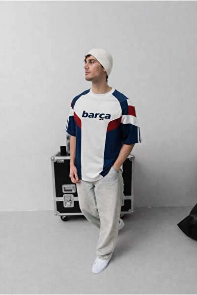 KUN SPORTSWEAR Tricou cu design retro vintage nostalgic supradimensionat