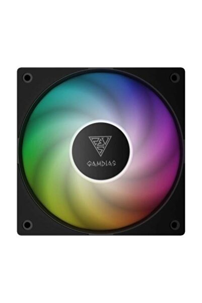 gamdias Notus M1-1201 fan, aRGB lighting, 400 - 1600rpm, 120mm (Black)