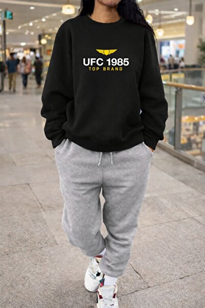 UFC 1985 TOP BRAND Ufc 1985 Unisex 2-Piece B Printed 2Yarn Pam Cotton İ Shard...