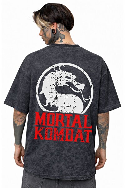 SEVBANO Tricou unisex supradimensionat cu imprimeu pe spate din seria anime M...