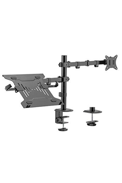 Gembird Suport de birou MA-DA-03, 17"-32", 9 kg, pentru monitor si laptop (Ne...