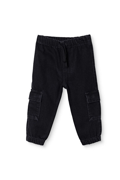 ebebek Hello Baby HelloBaby Erkek Bebek Denim Pantolon Bağcıklı Lastikli