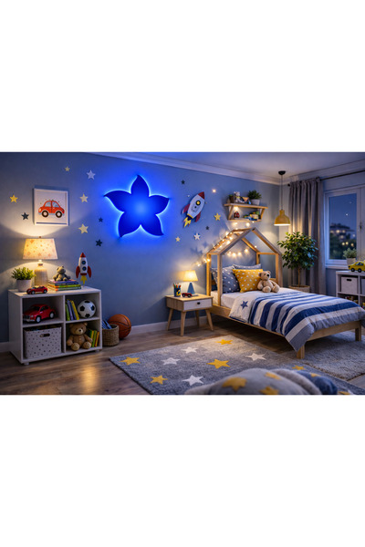 Sun Aplik مصباح حائط LED على شكل نجمة 22x25x5