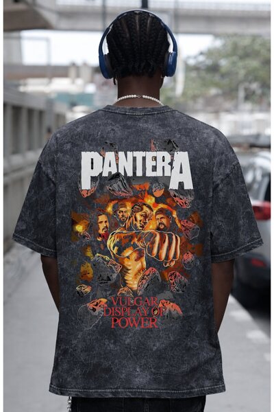 SEVBANO Dizajn Pantera rok metal muzičkog benda, unisex majica sa štampanim m...