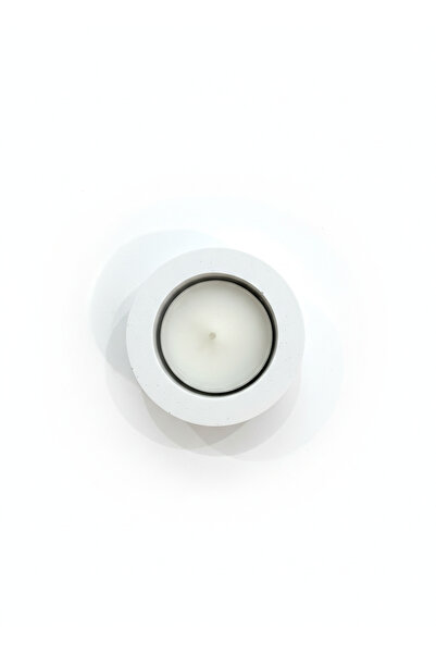 COLORMATE Minimal Tealight Mumluk, Tealight Mum Dekor Hediyelik Mumlu, (1 Adet)