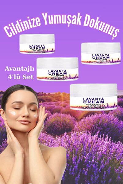 XSECRET Lavender extract intense moisture and care cream 50 ml x 4 pieces