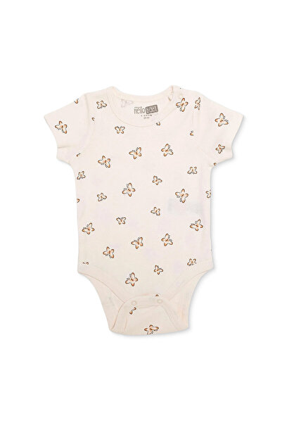 ebebek Hello Baby HelloBaby Kız Bebek Body Kelebek Baskılı Çıtçıtlı Çıtçıtlı ...