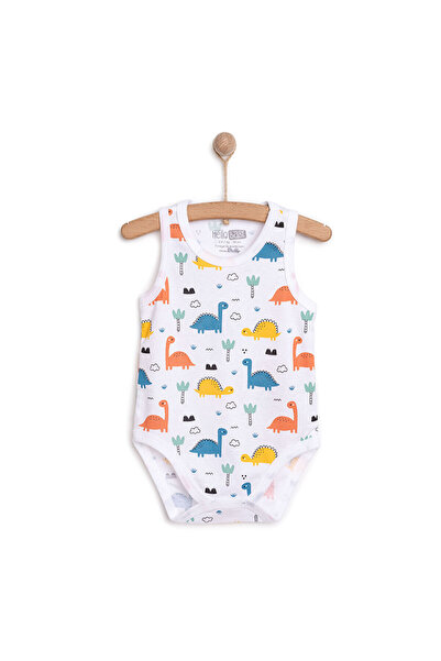 ebebek Hello Baby HelloBaby Erkek Bebek Body Bisiklet Yaka Atlet
