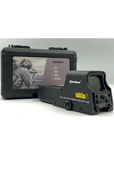 SPIKE 552 Sight Hedef Noktalayıcı Nişangâh Reddot - Siyah
