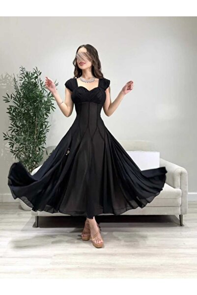 GORI FASHION Elegant chiffon dress