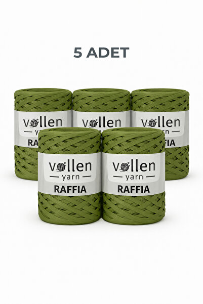 vollen yarn Преміум 200 г Рафія Мотузка 5-пакет Рафія Сумка Супла В'язана Сол...