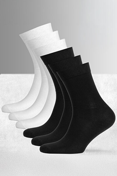 munesso Premium Bamboo Stitch-Free Socks Pack of 6 – Multi-Colored