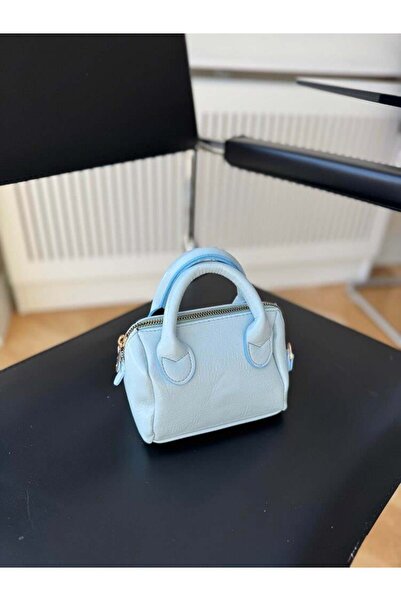 NİSSEA.CO Bebe Mavisi Mini Çapraz Askılı Çanta