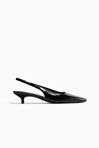 H&M Kitten-heeled slingbacks