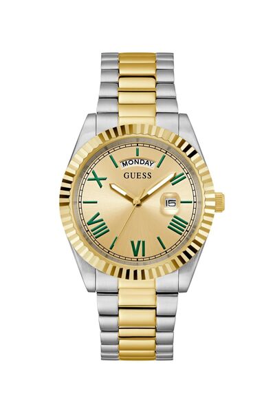 Guess Mens 2-Tone Day/Date Watch
