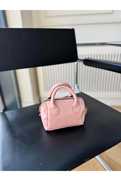 NİSSEA.CO Pembe Mini Çapraz Askılı Çanta