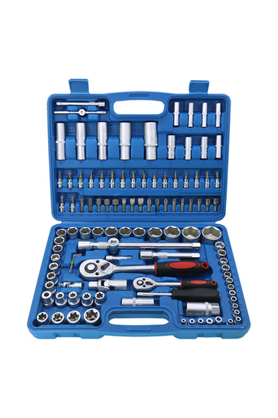 arwil 108 Piece Tubular Wrench Set, Carrying Case Included