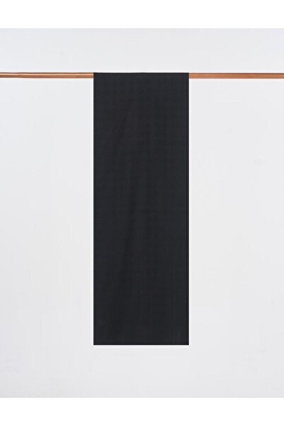 Kayra Logo Detailed Bamboo Shawl Black