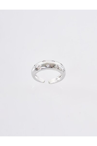 Kayra Curved Ring Silver