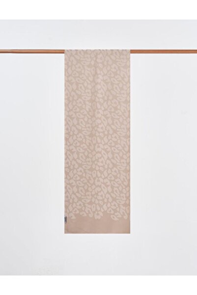 Kayra Abstract Pattern Bamboo Shawl Stone