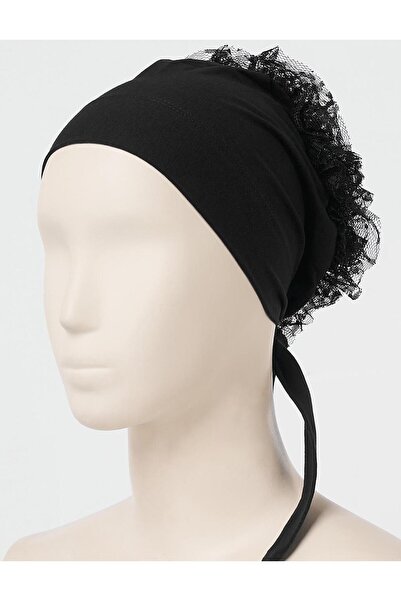 Kayra Čipka Poklopac motora sa crnim gumbom