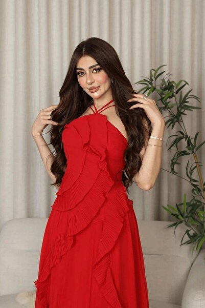 leon Corniche Pleated Dress 2026