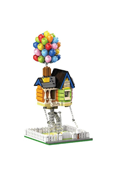 Other Mini Building Blocks Romantic Balloon House Building Blocks Toy