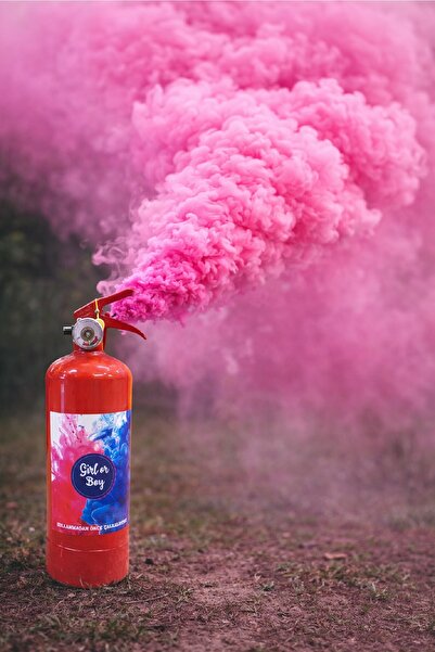 BKMC PARTY Tub de fum pentru descoperirea genului fetiței sau băieților, cu o...