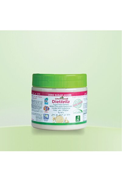 Dr. Eid شوكولاته دهن دايت-تيلا بيضاء بنكهة الفانيلا خالية من السكر – غنية بال...