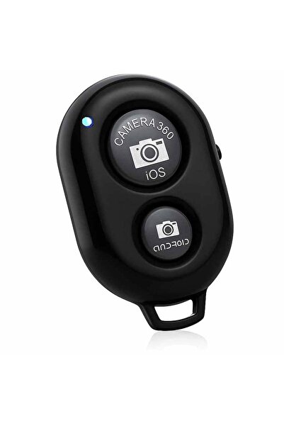 NO BRAND زر تحكم عن بعد بتقنية البلوتوث لعصا السيلفي والحامل الثلاثي. جهاز تح...