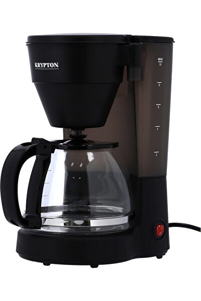 KRYPTON 1.25L Filter Coffee Machine 600W, Black, KNCM6232