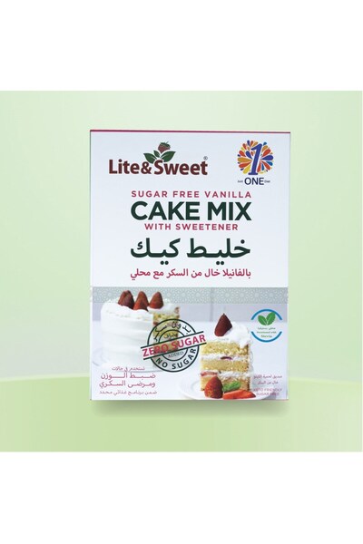 Dr. Eid Sugar-free vanilla-flavored cake mix – suitable for keto and those wi...
