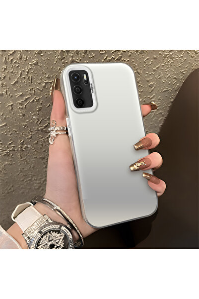 Hontinga حافظة هاتف OPPO A54 4G متوافقة مع الحواف السيليكونية الصلبة والمضادة...