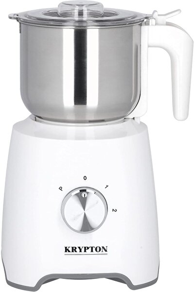 KRYPTON Coffee Grinder 500W 2 Speed with Pulse, Over Heat Protection, White, ...