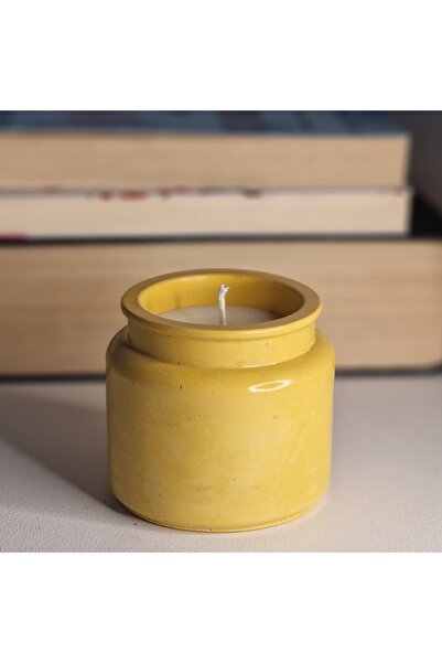 Orbis Maxi - Lumanare parfumata in vas ceramic cu aroma de Pepene galben si F...