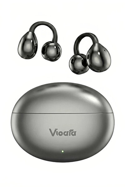 Vioara Charms Klipsli Kablosuz Kulaklık - Açık Tasarım, Bluetooth 5.4, ENC Gü...