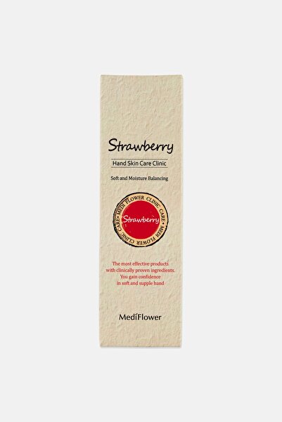 MediFlower Strawberry Hand Skin Care Clinic Soft And Moisture Balancing 80 g