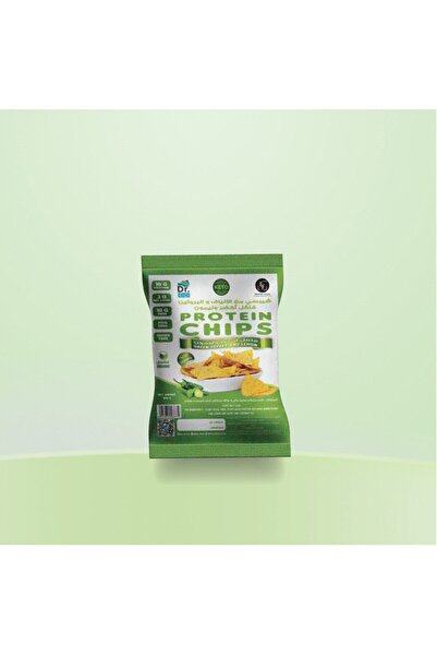 Dr. Eid High-fiber, high-protein green pepper and lemon flavored chips – a he...