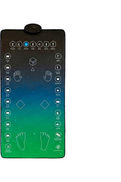 Generic Adult Interactive Prayer Mat Smart Salah Learning Mat with Touch & Au...