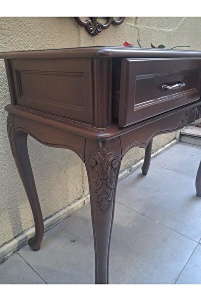 Bengi Ankara Mobilya Dresuar 90585 ELZEM Çift ÇEKM Rustik Aslan Ayak Kayın Ka...