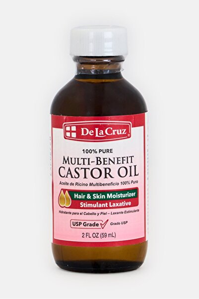 De La Cruz Multi Benefit Castor Oil, 59ml
